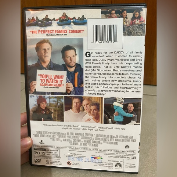 Daddy’s Home 2 DVD - Picture 3 of 3